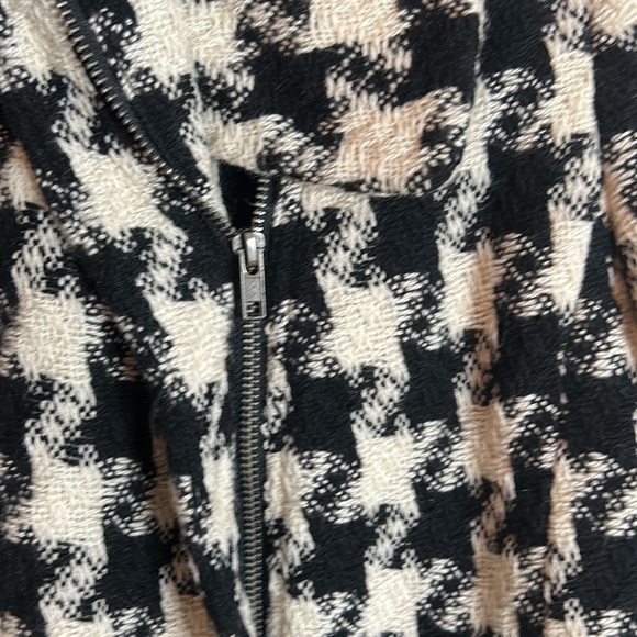 Lane Bryant cream/black coat - Picture 6 of 7